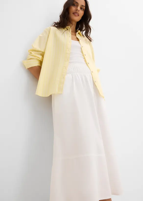 Midiskj&oslash;rt i 100% bomull, bonprix