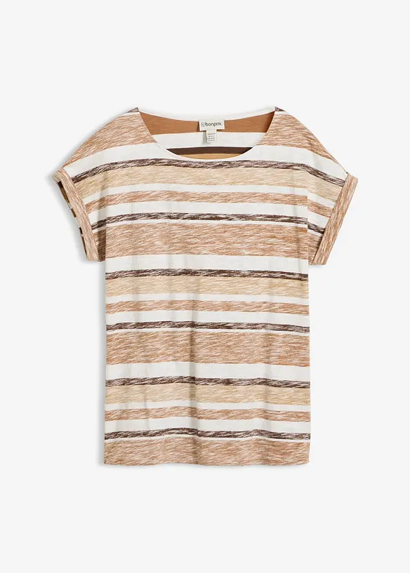 T-skjorte i 100% &oslash;kologisk bomull, bonprix