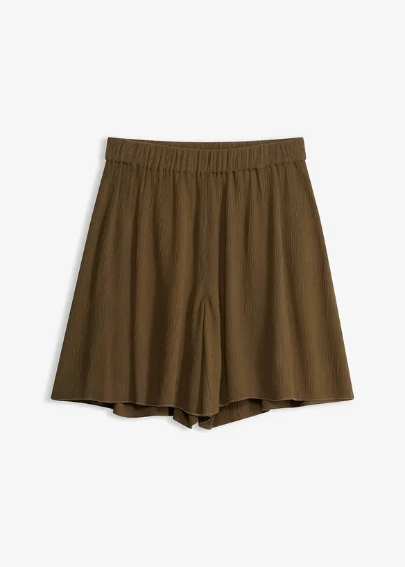 Strandshorts i lett viskose, bonprix
