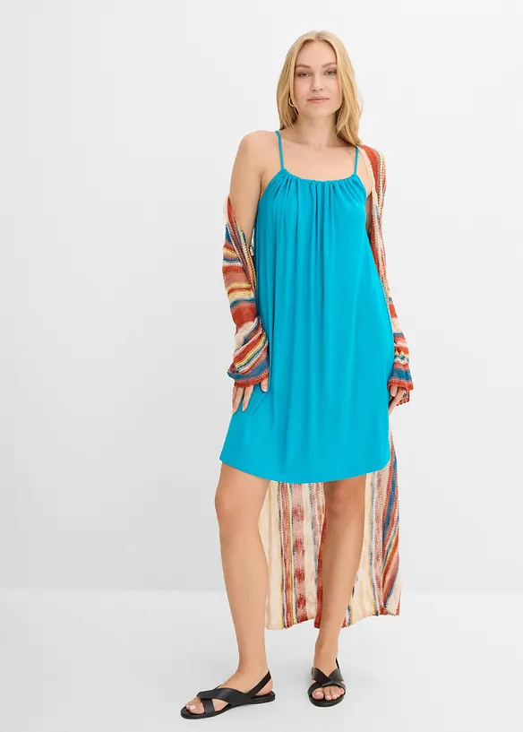 Jerseykjole i lett viskose, bonprix