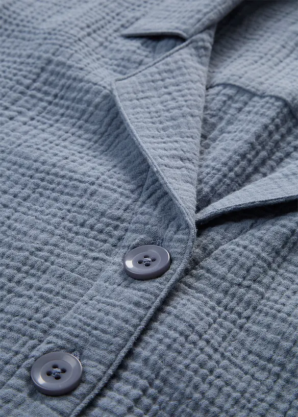 Skjorte i musselin, bonprix