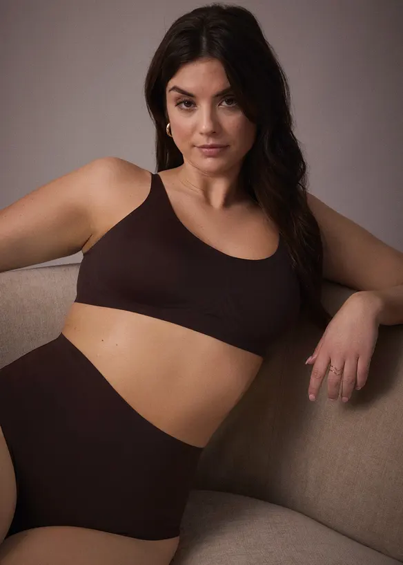 Vattert Feel Comfort Lasercut-BH uten b&oslash;yle med Jellyglue, bonprix