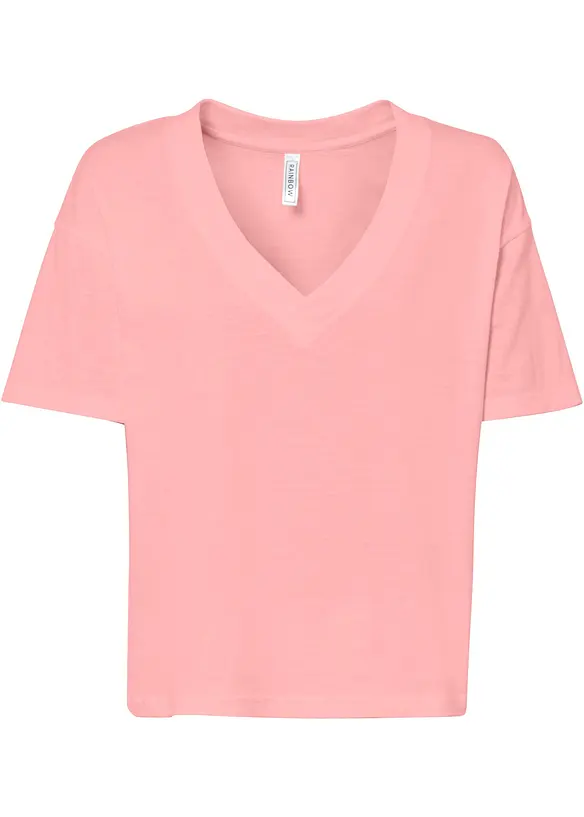 Oversized topp av ren &oslash;kologisk bomull, bonprix