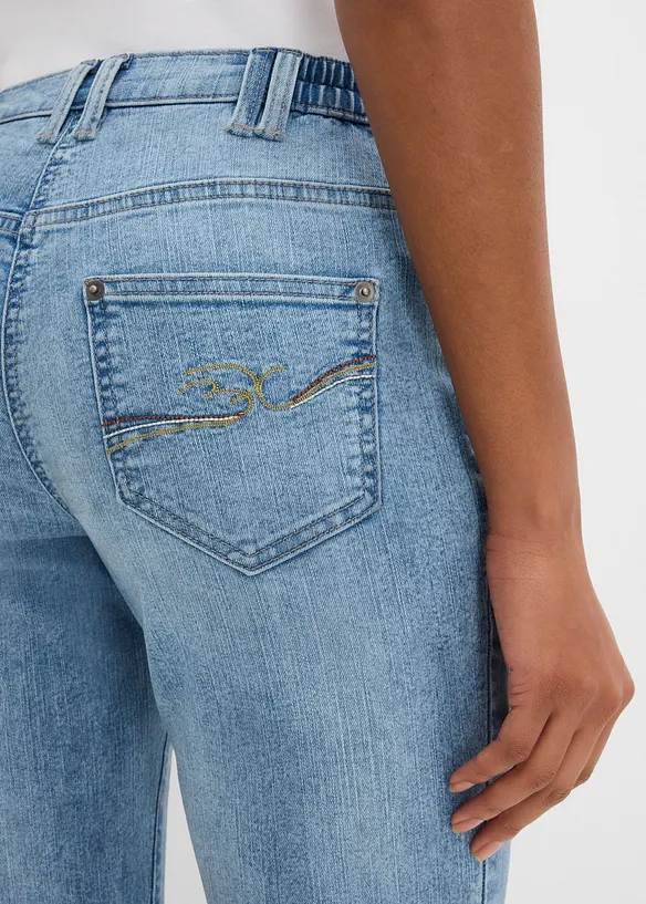 Straight-jeans, Mid Waist, stretch, bonprix