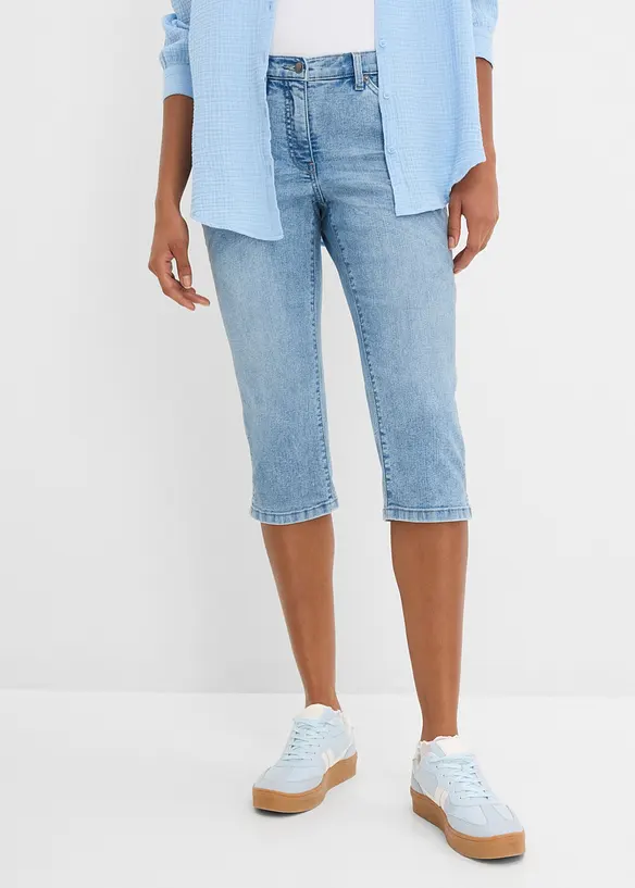 Straight-jeans, Mid Waist, stretch, bonprix