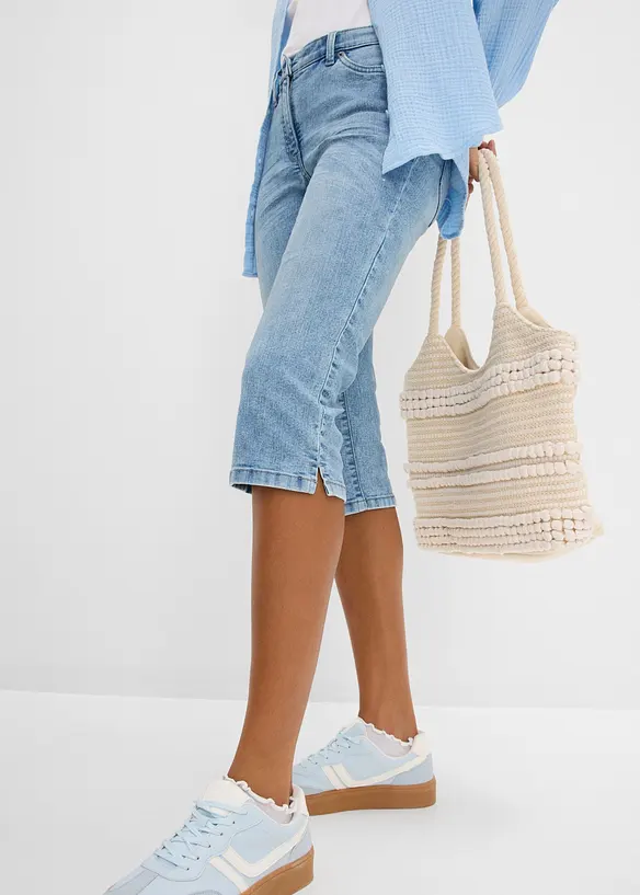 Straight-jeans, Mid Waist, stretch, bonprix