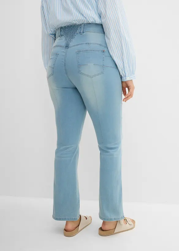 Bootcut-jeans Mid Waist, Shaping, bonprix