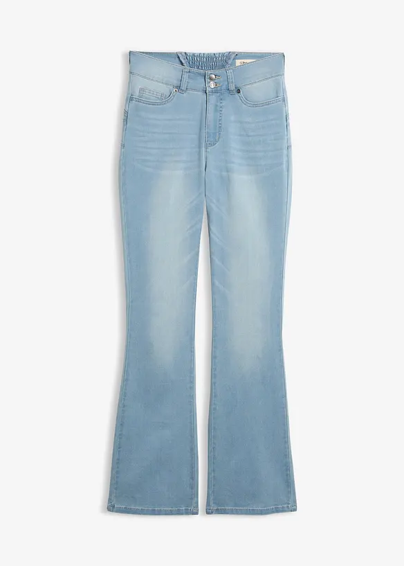 Bootcut-jeans Mid Waist, Shaping, bonprix