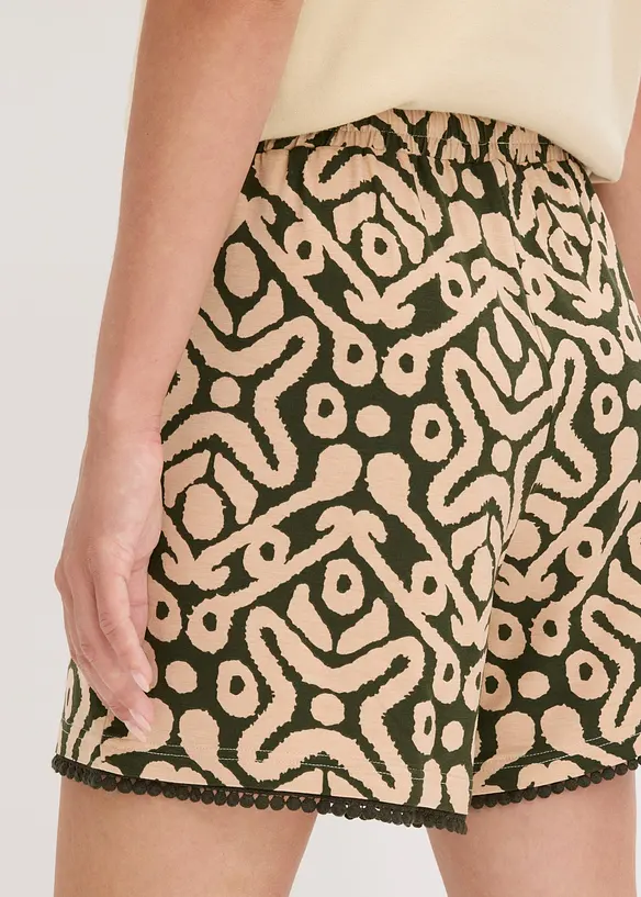 Jerseyshorts i myk viskosemiks, bonprix