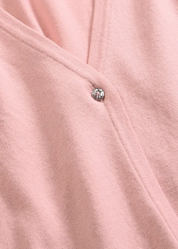 Stilren finstrikket jakke, bonprix