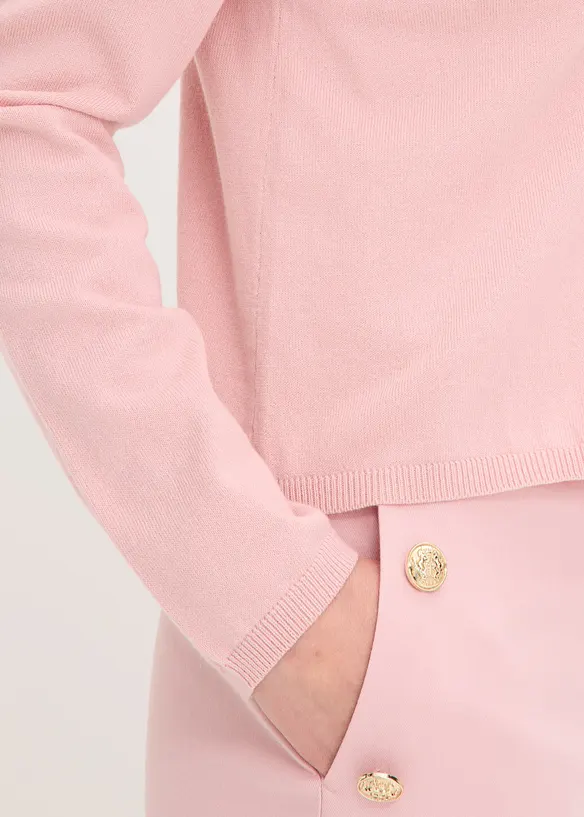 Stilren finstrikket jakke, bonprix