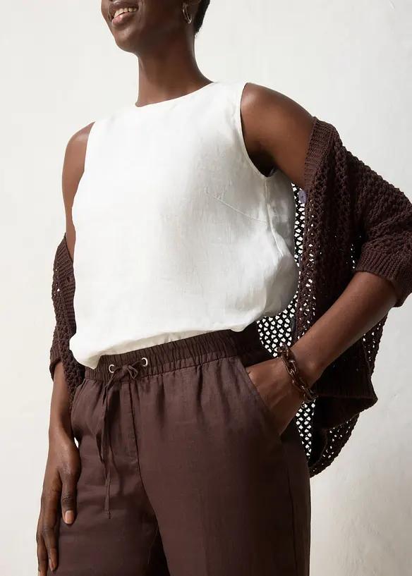 Pull on-linbukse, bonprix