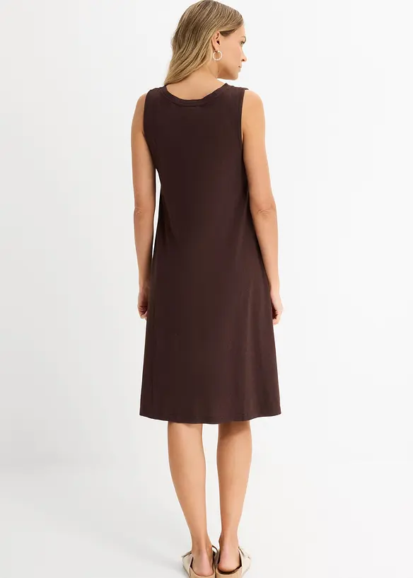 Jerseykjole med sn&oslash;ring, bonprix