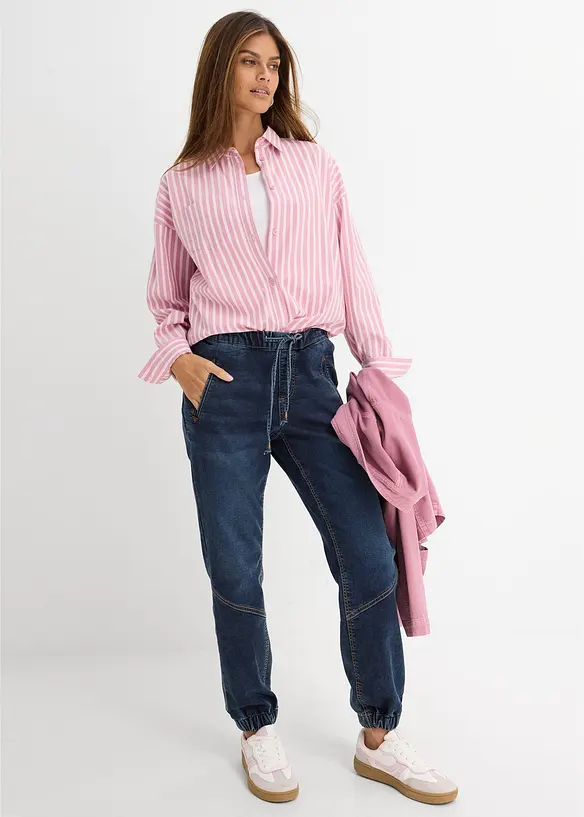 Joggejeans Mid Waist, stretch, bonprix