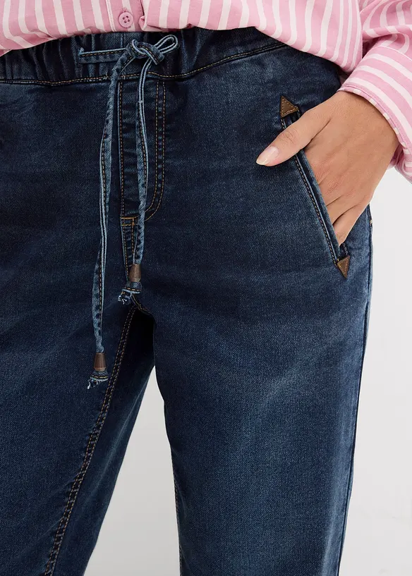 Joggejeans Mid Waist, stretch, bonprix