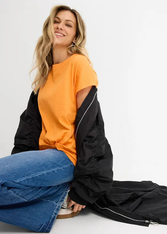 Topp i 100% &oslash;kologisk bomull, bonprix