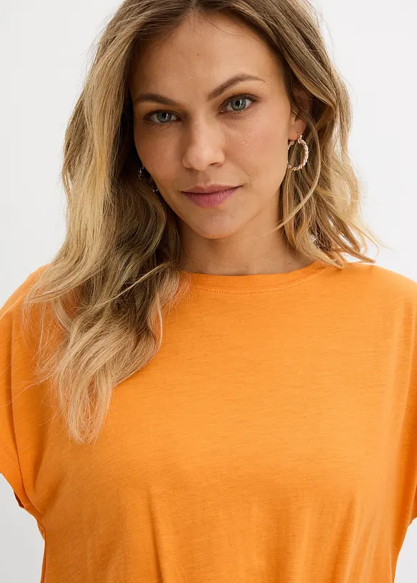 Topp i 100% &oslash;kologisk bomull, bonprix