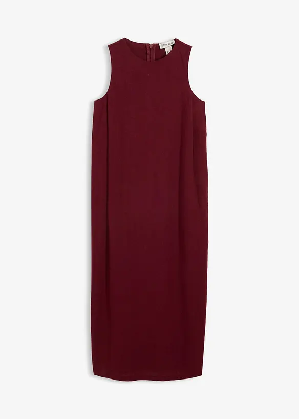 Midikjole i viskoseblanding med stikklommer, bonprix