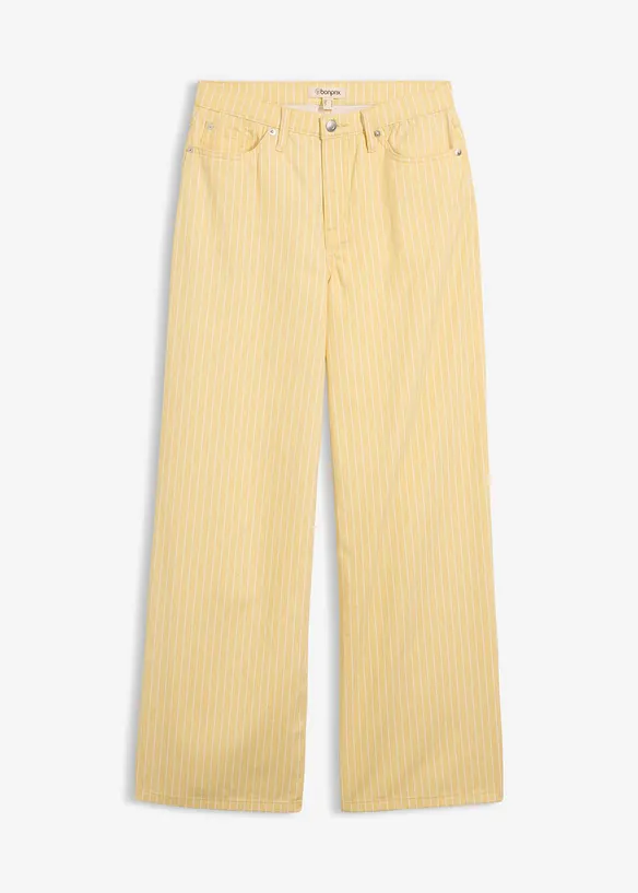 Twillbukse i 100% bomull, bonprix