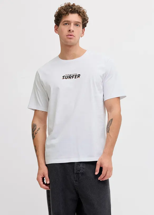 JJ REBEL-T-skjorte i 100% bomull, JJ REBEL