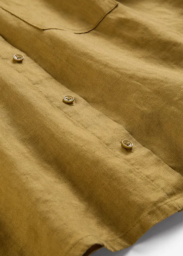 Vid, kortermet linskjorte, bonprix