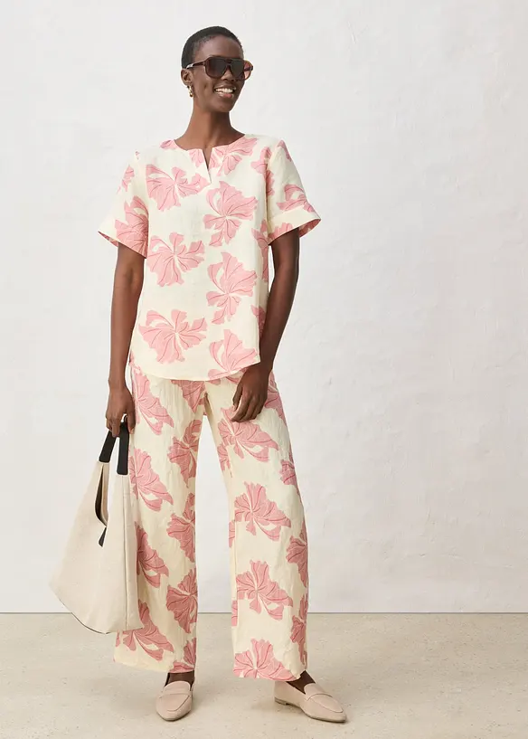 Topp i 100% lin, bonprix