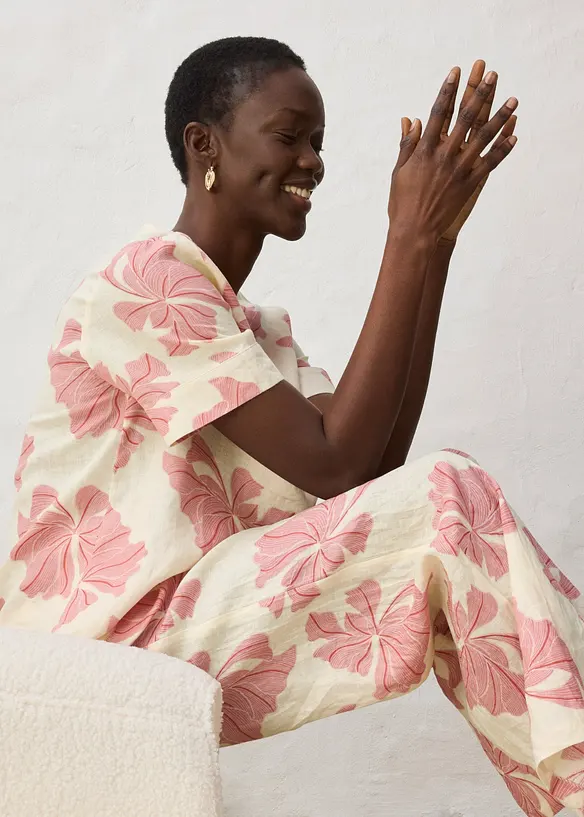 Topp i 100% lin, bonprix