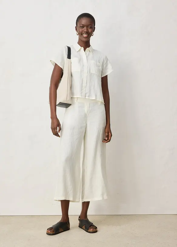 Culotte i 100% lin, bonprix