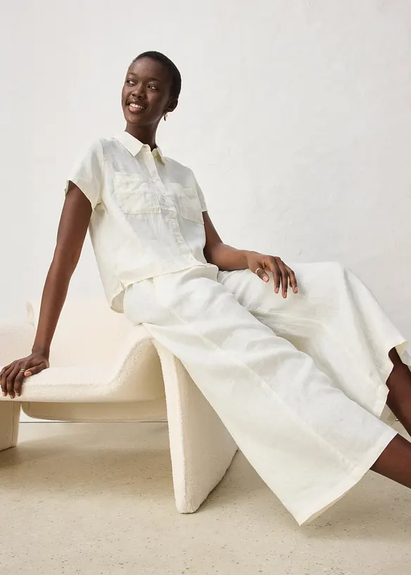 Culotte i 100% lin, bonprix