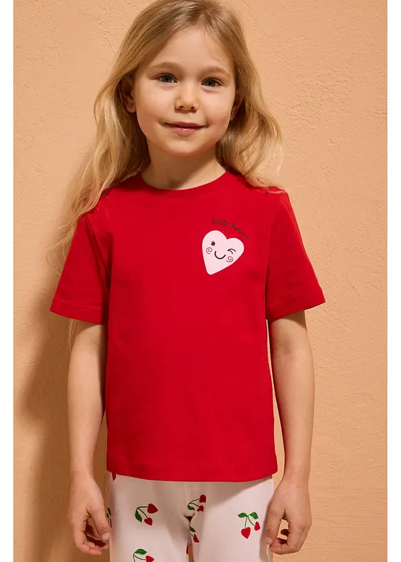 T-skjorte i 100% &oslash;kologisk bomull (3-pack), bonprix