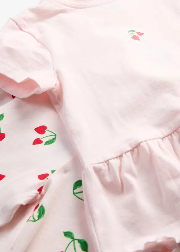 Topp og utsvingt leggings (2-delt sett), bonprix