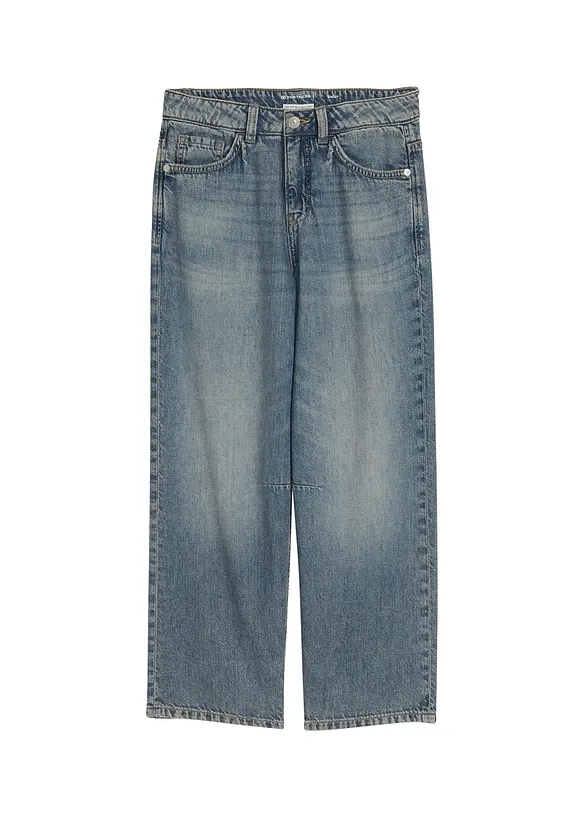 Baggy Jeans i 100% bomull med regulerbar linning fra Tom Tailor, Tom Tailor