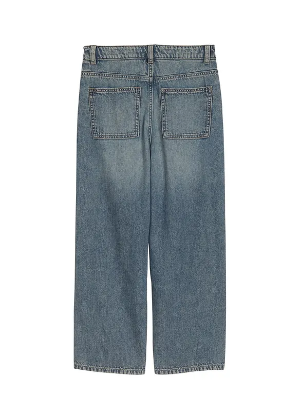 Baggy Jeans i 100% bomull med regulerbar linning fra Tom Tailor, Tom Tailor