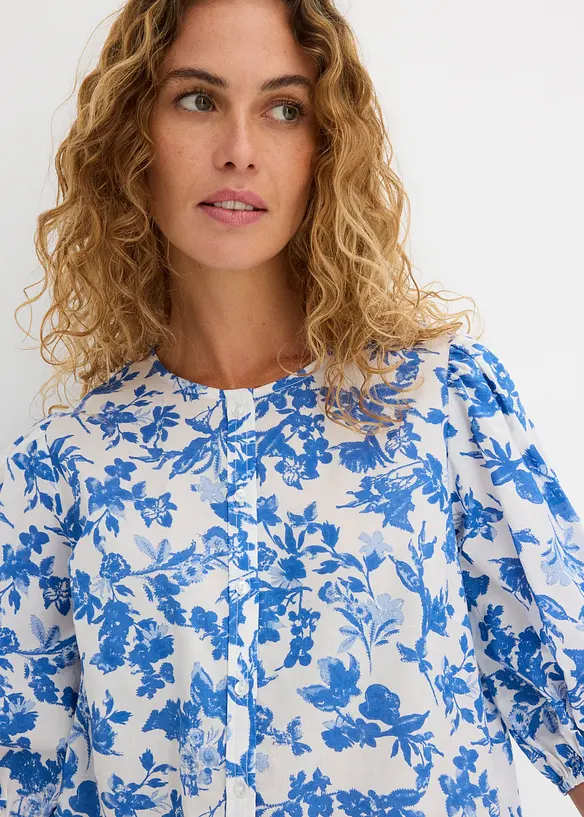 Bluse i 100% bomull, bonprix