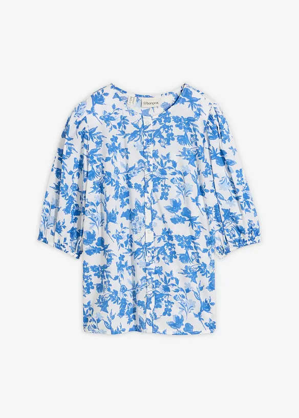 Bluse i 100% bomull, bonprix