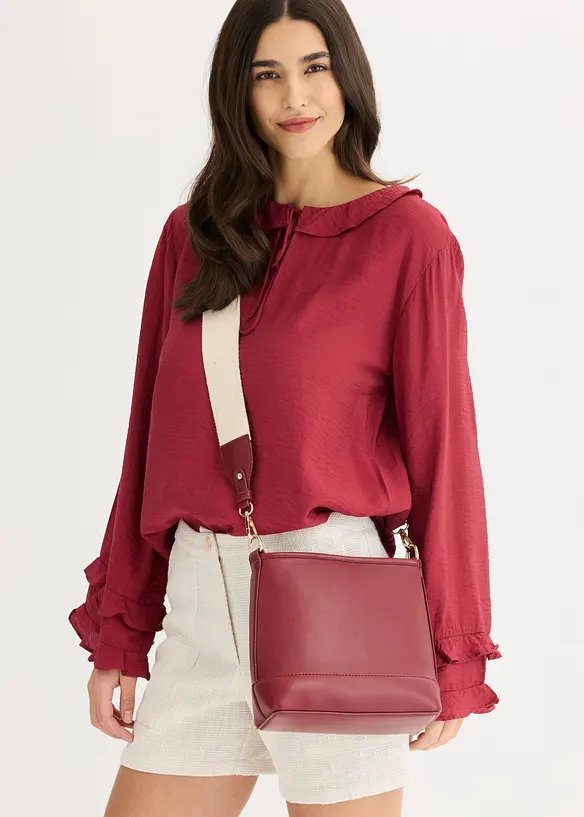 Liten skulderveske med utbyttbare hanker, bonprix