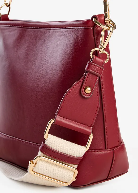 Liten skulderveske med utbyttbare hanker, bonprix