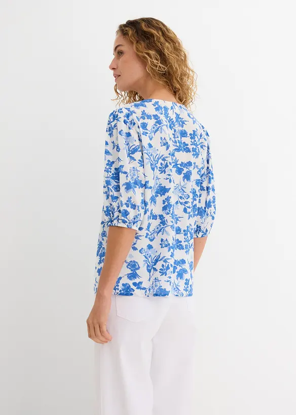 Bluse i 100% bomull, bonprix