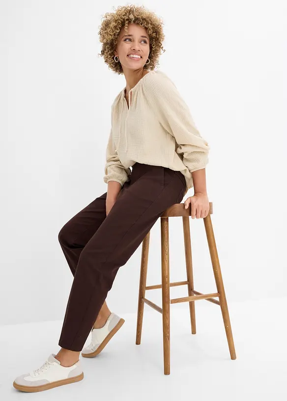 Barrel twillbukse, bonprix