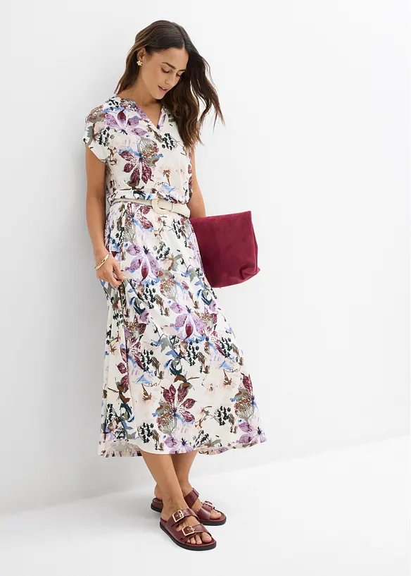 Skj&oslash;rt i viskose med pent fall, bonprix