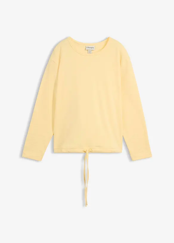 Sweatshirt med &oslash;kologisk bomull, bonprix