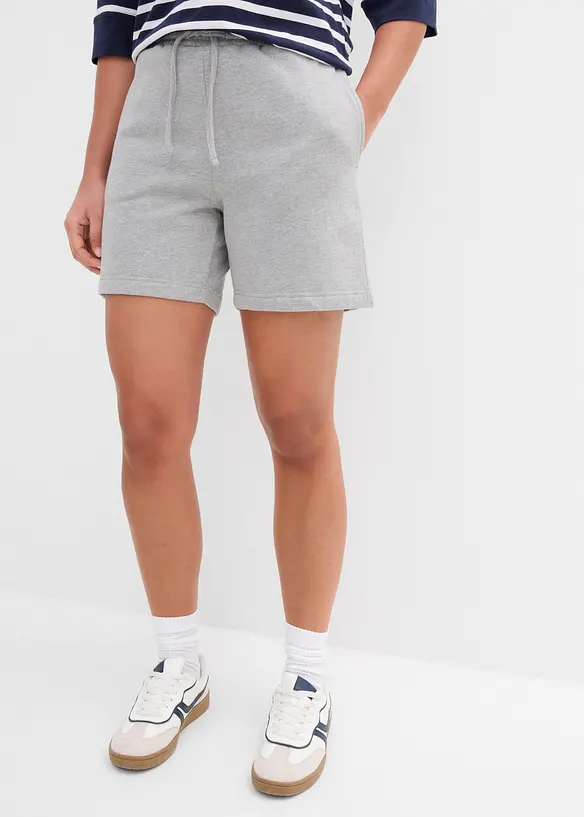 Sweatshorts i 100% &oslash;kologisk bomull, bonprix