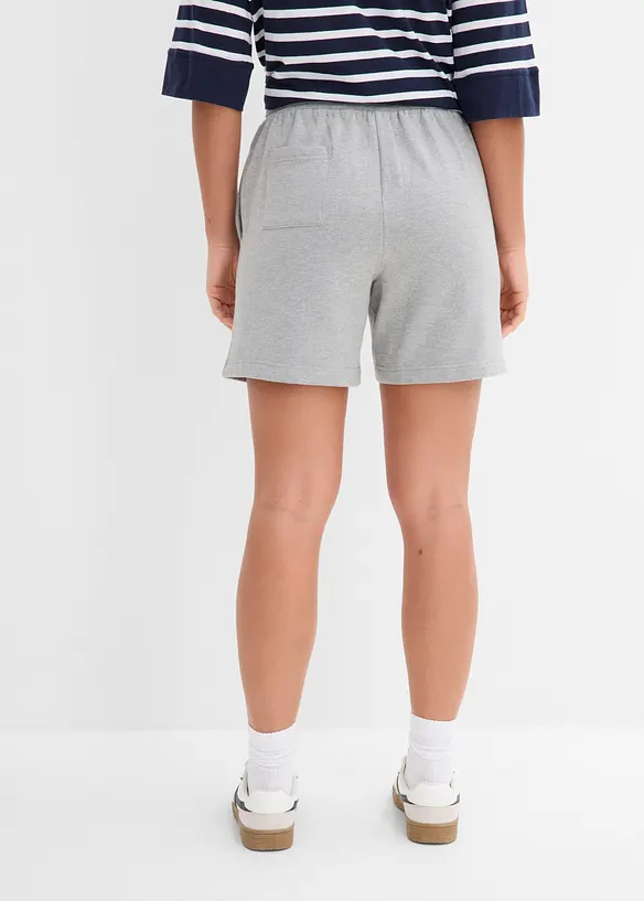 Sweatshorts i 100% &oslash;kologisk bomull, bonprix