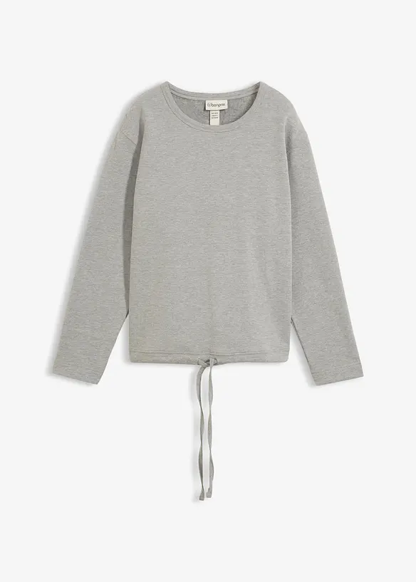 Sweatshirt med &oslash;kologisk bomull, bonprix