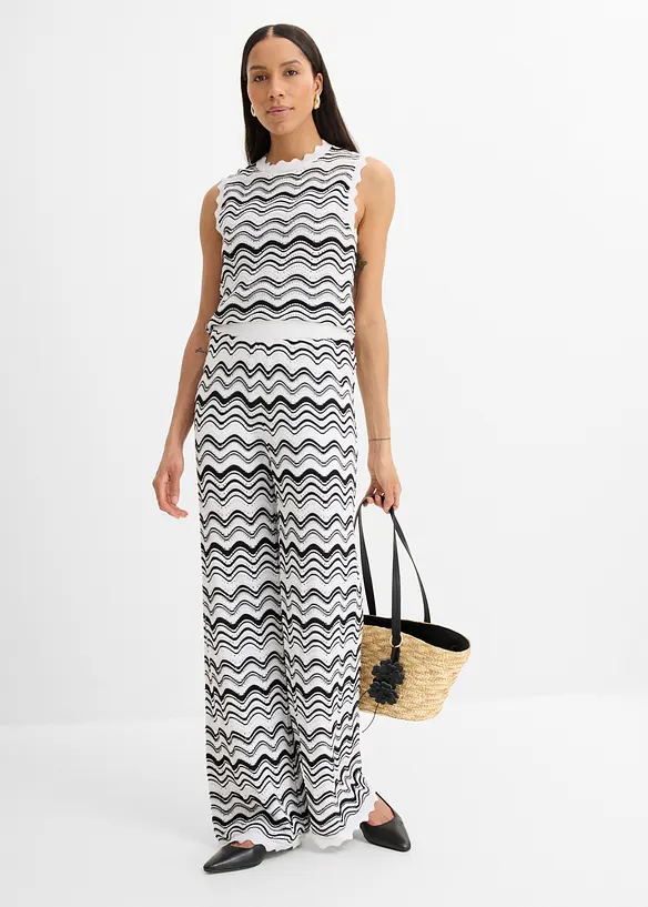 Strikket bukse, bonprix