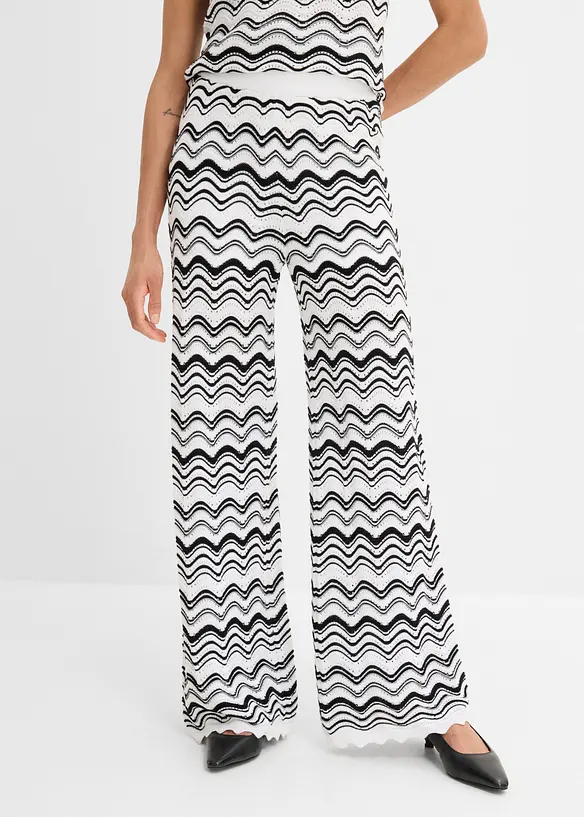 Strikket bukse, bonprix