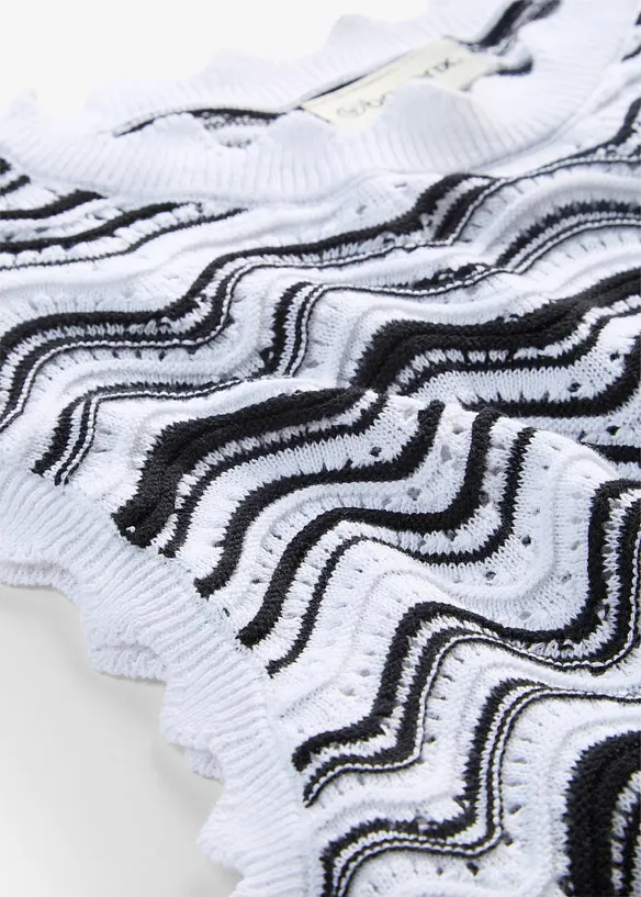 Strikket topp, bonprix