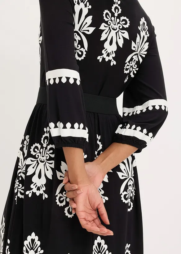 Jerseykjole i myk viskosemiks, bonprix