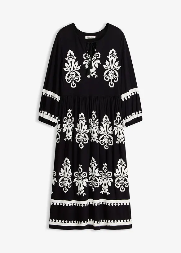 Jerseykjole i myk viskosemiks, bonprix