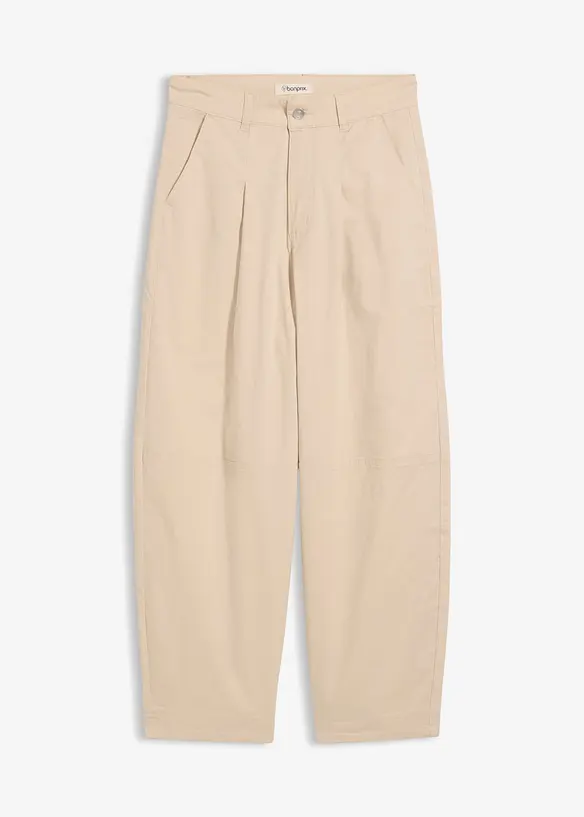 Culotte av lett twill i ballongmodell, bonprix